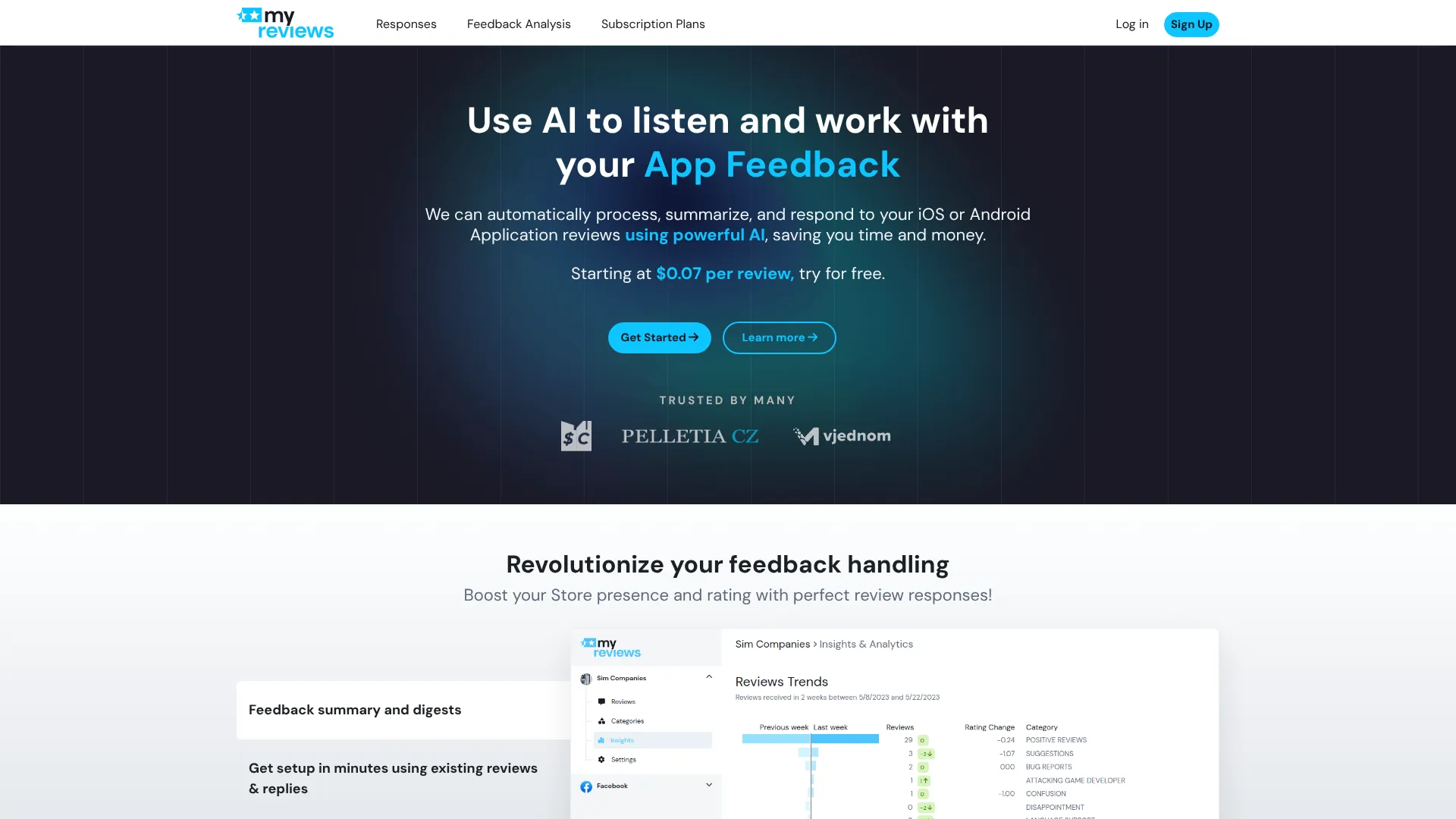 MyReviews AI | i10X