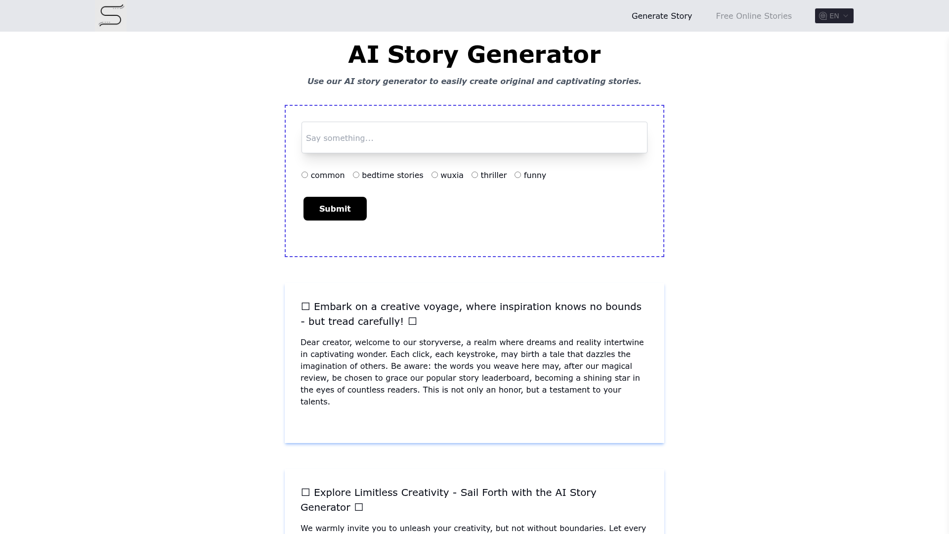 Story Net Ai | i10X