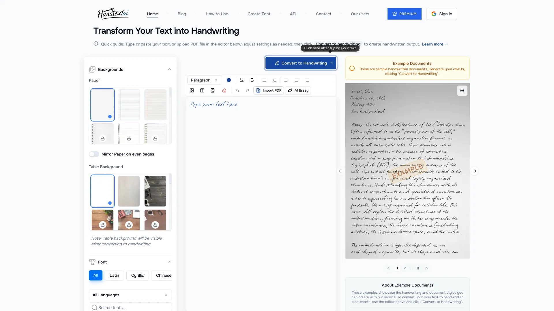 HandText AI | i10X