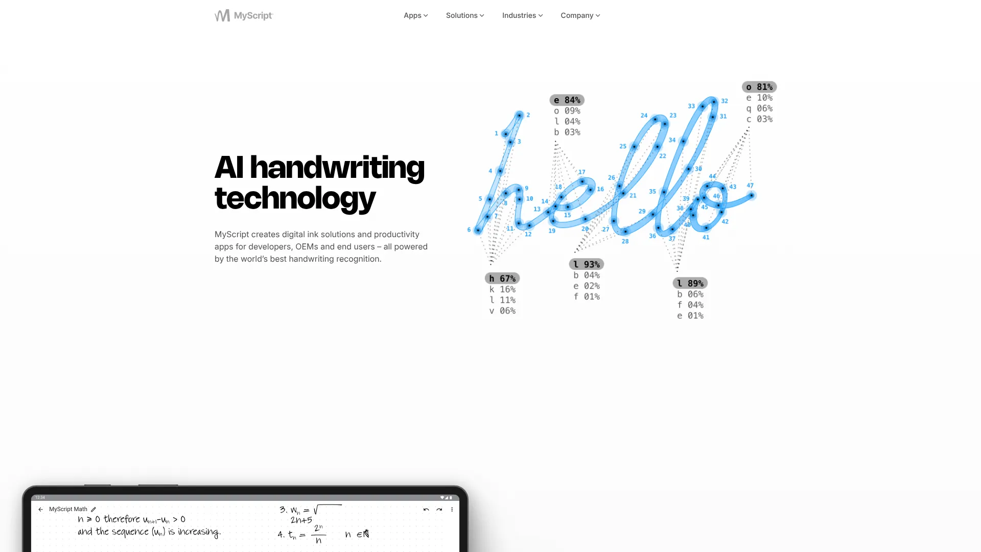 MyScript Notes (formerly Nebo) | i10X