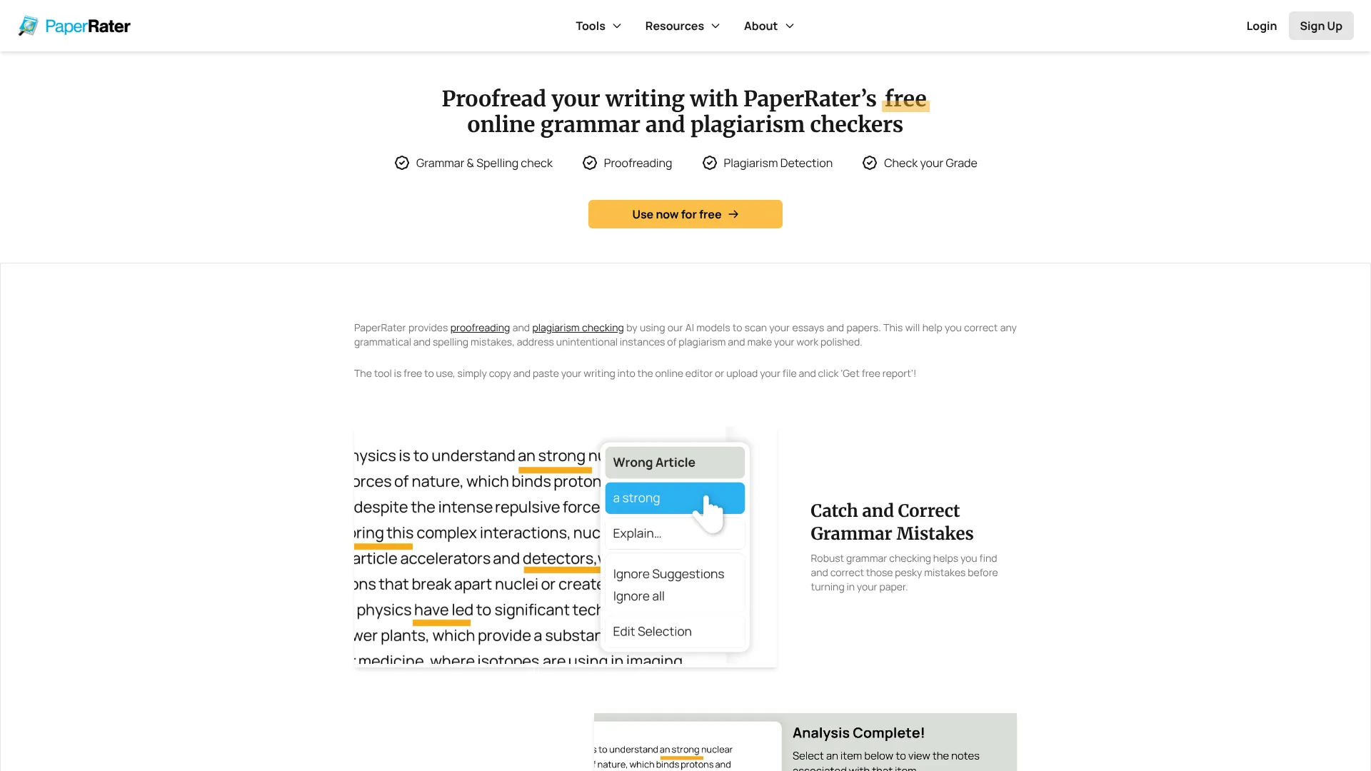 PaperRater — Essay Checker | i10X