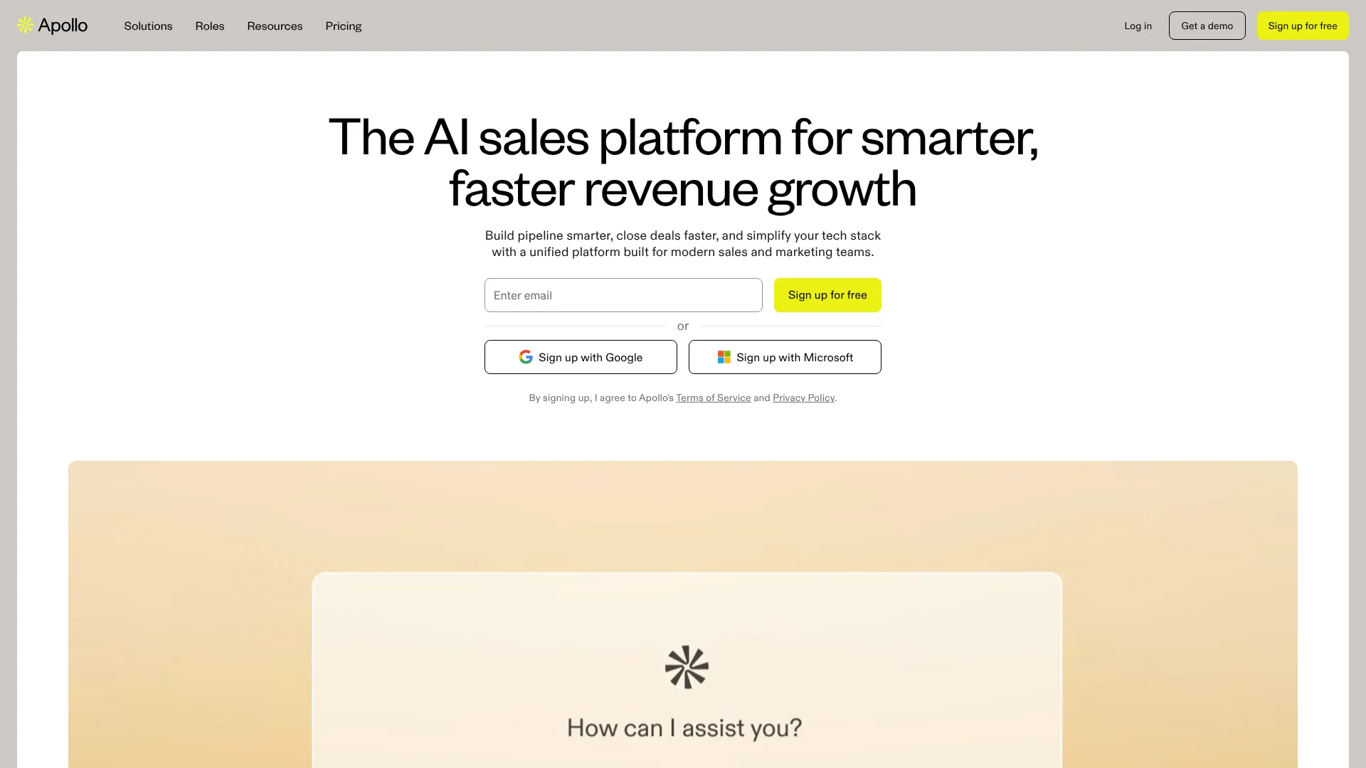 Apollo — End-to-End GTM AI Assistant | i10X