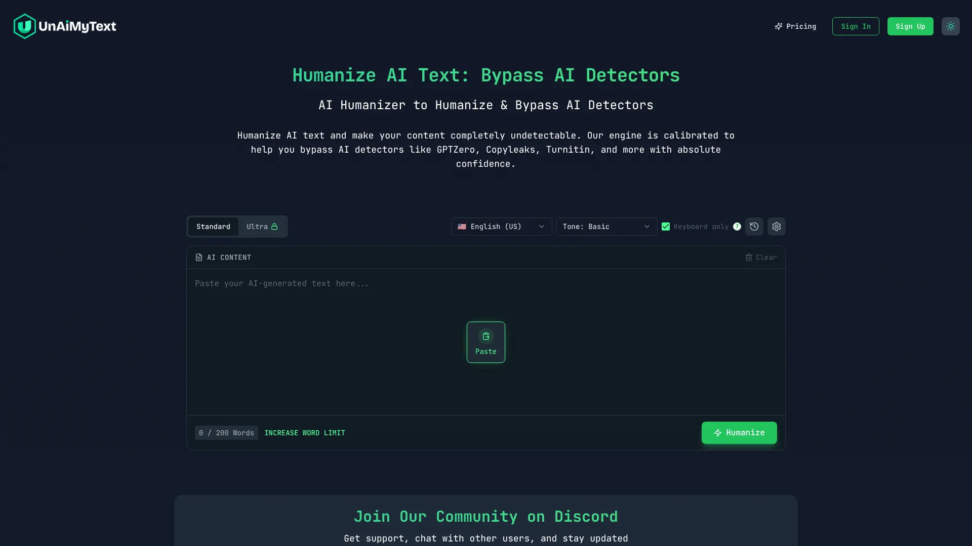 Humanizer AI | i10X