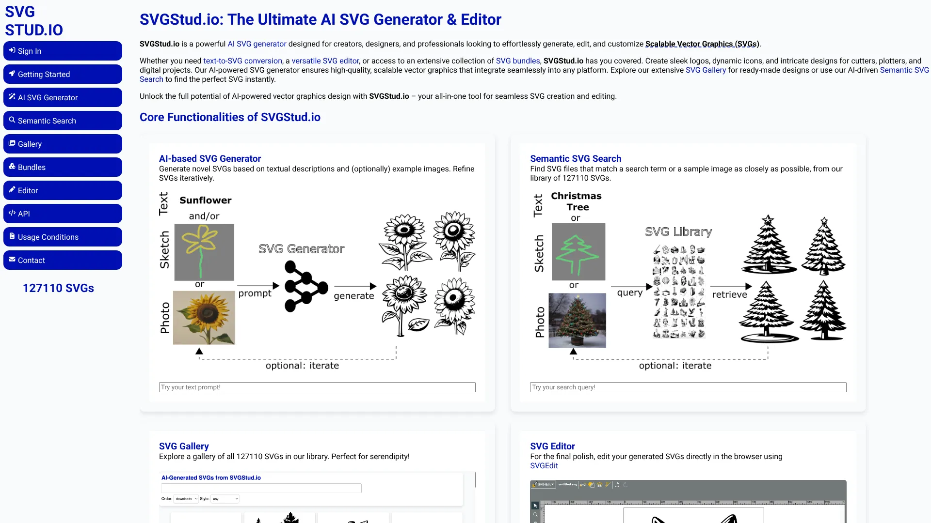 AI SVG Generator | i10X