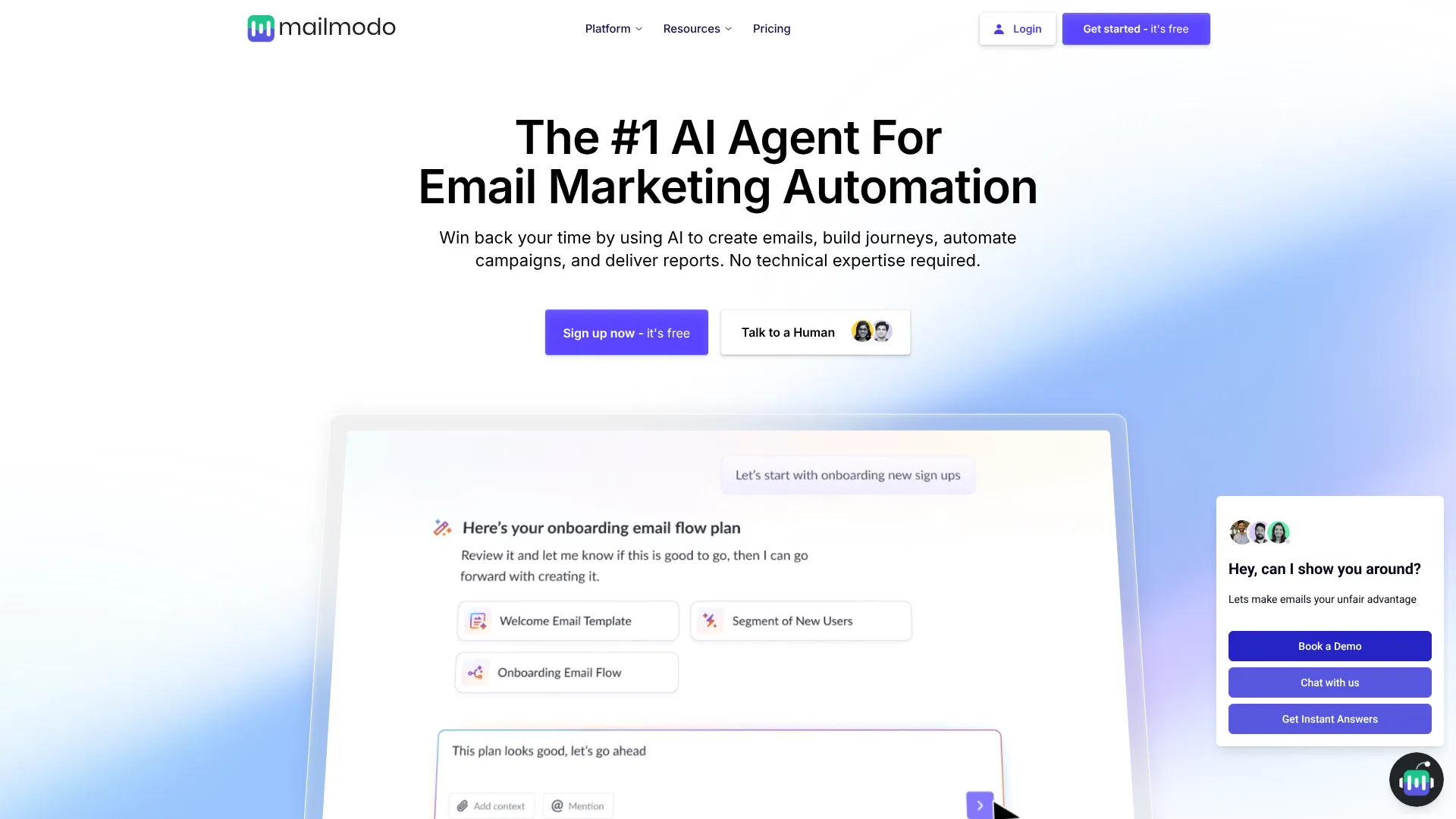 Mailmodo AI Email Writer | i10X
