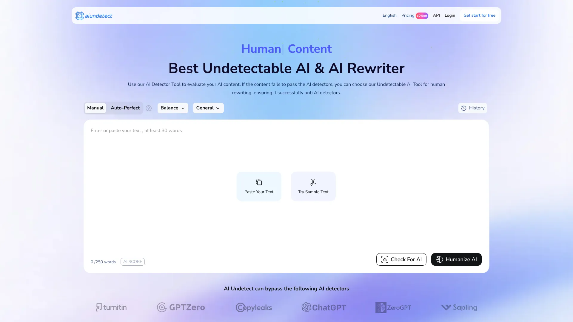 AI Undetect | i10X