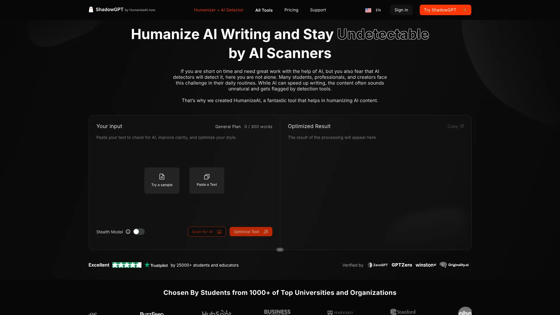 HumanizeAI (ShadowGPT) | i10X