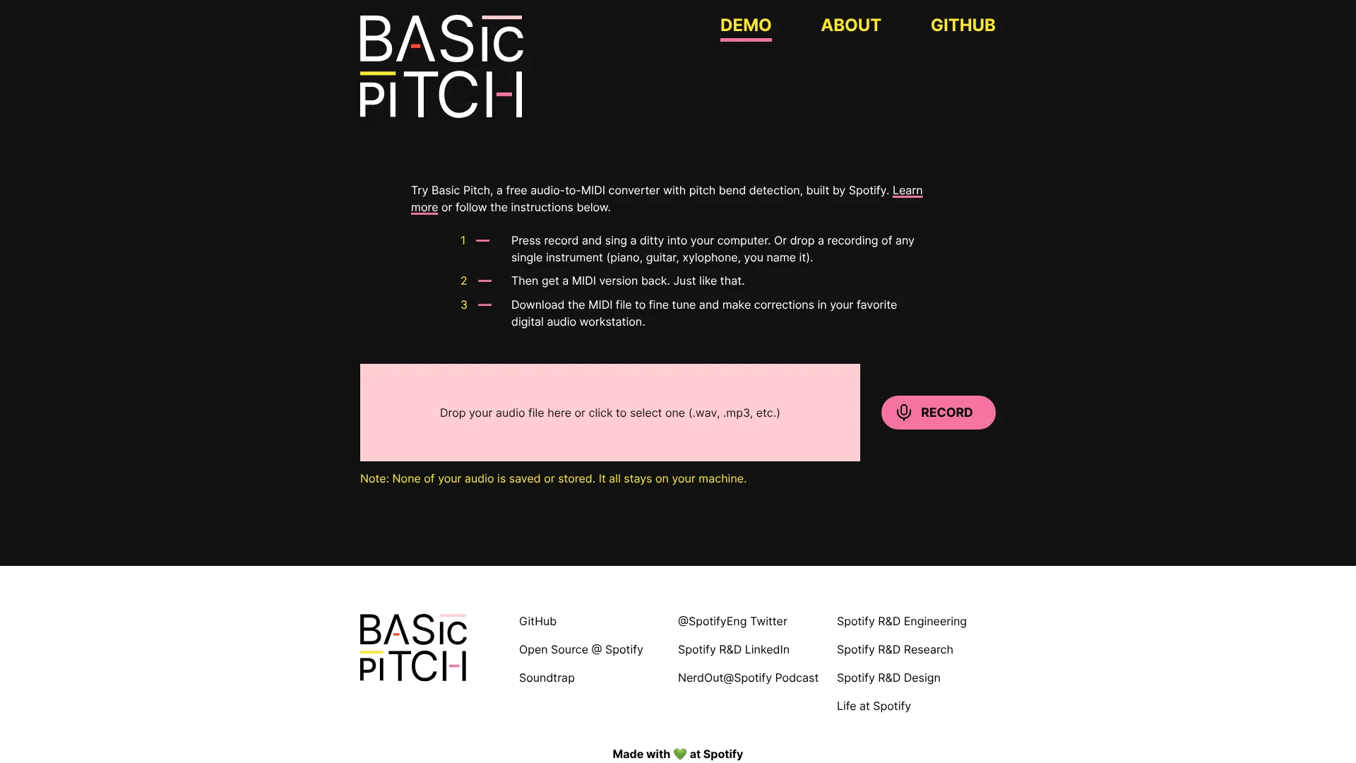 Basic Pitch | i10X