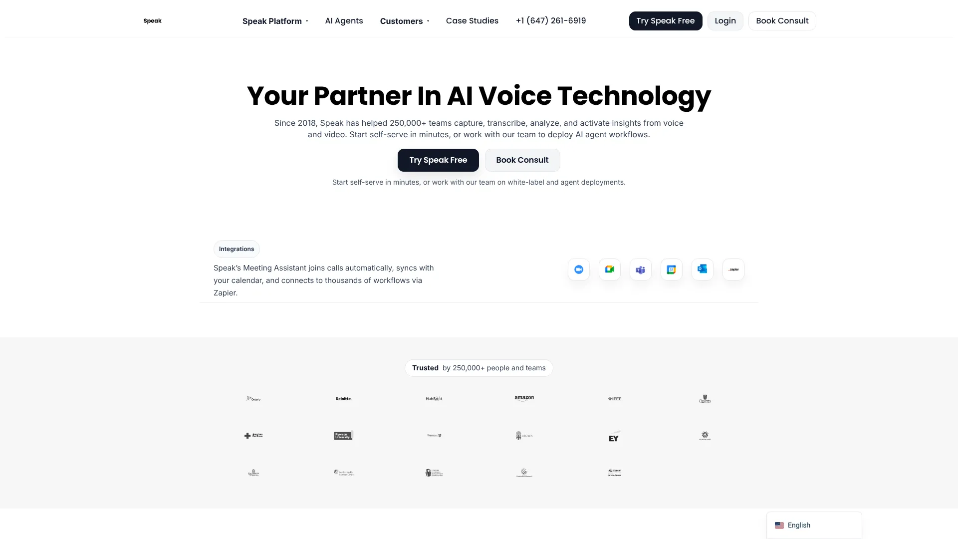 Speak — AI Video Summarizer | i10X