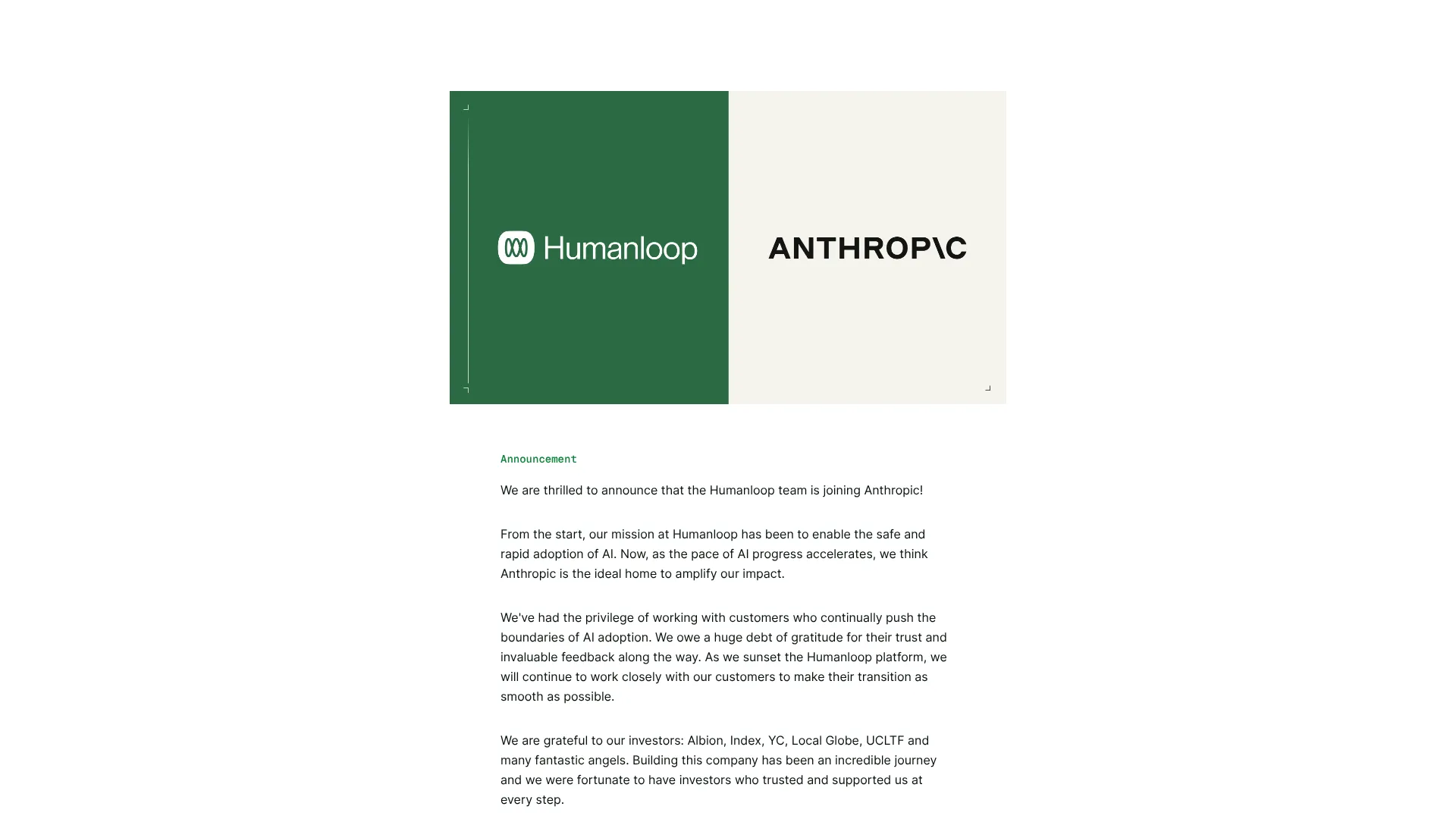 Humanloop | i10X