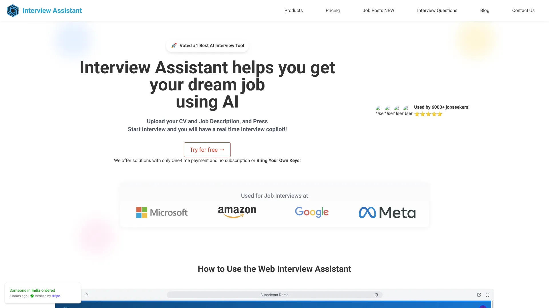 Interview Assistant | i10X