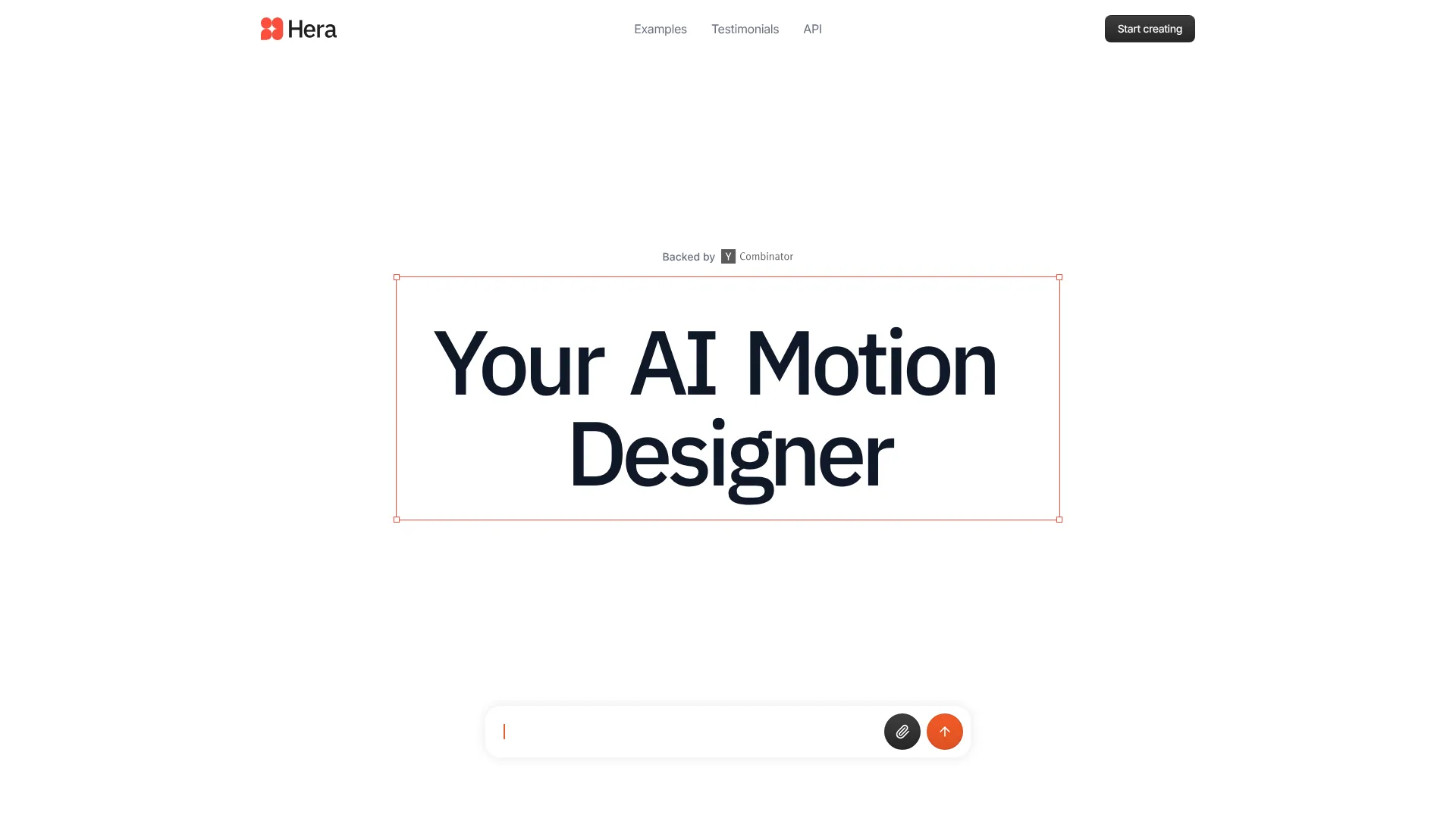 Hera AI Motion Design Platform | i10X
