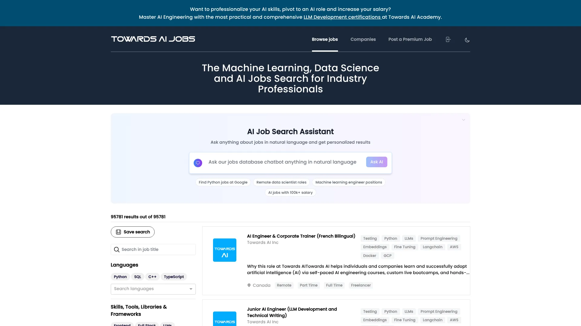 AI Job Search Assistant | i10X