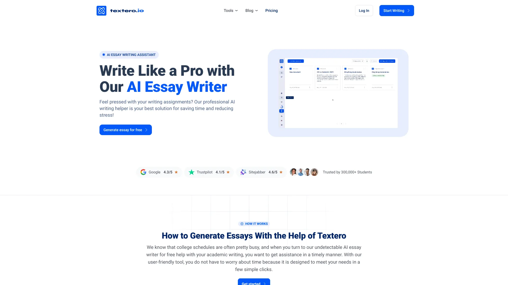 Textero AI Proofreader | i10X