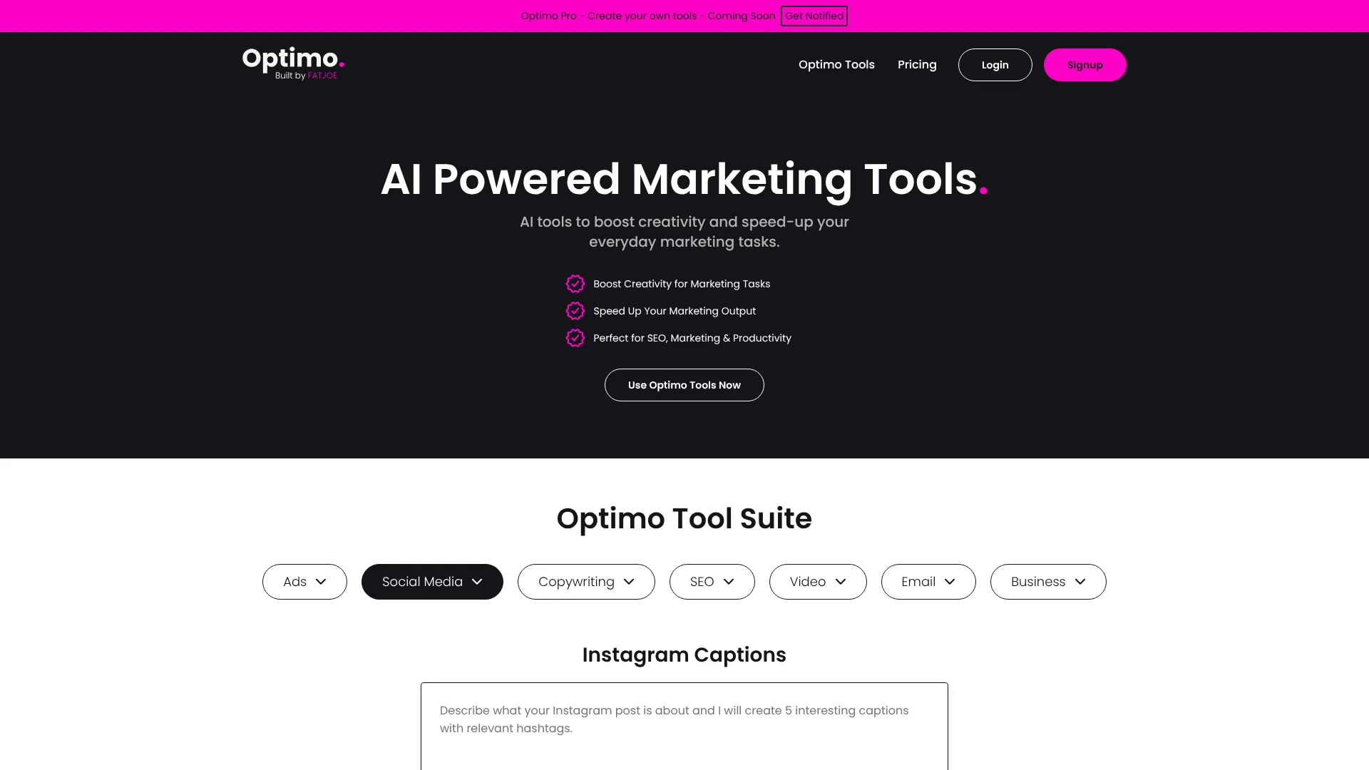 Optimo Pro | i10X