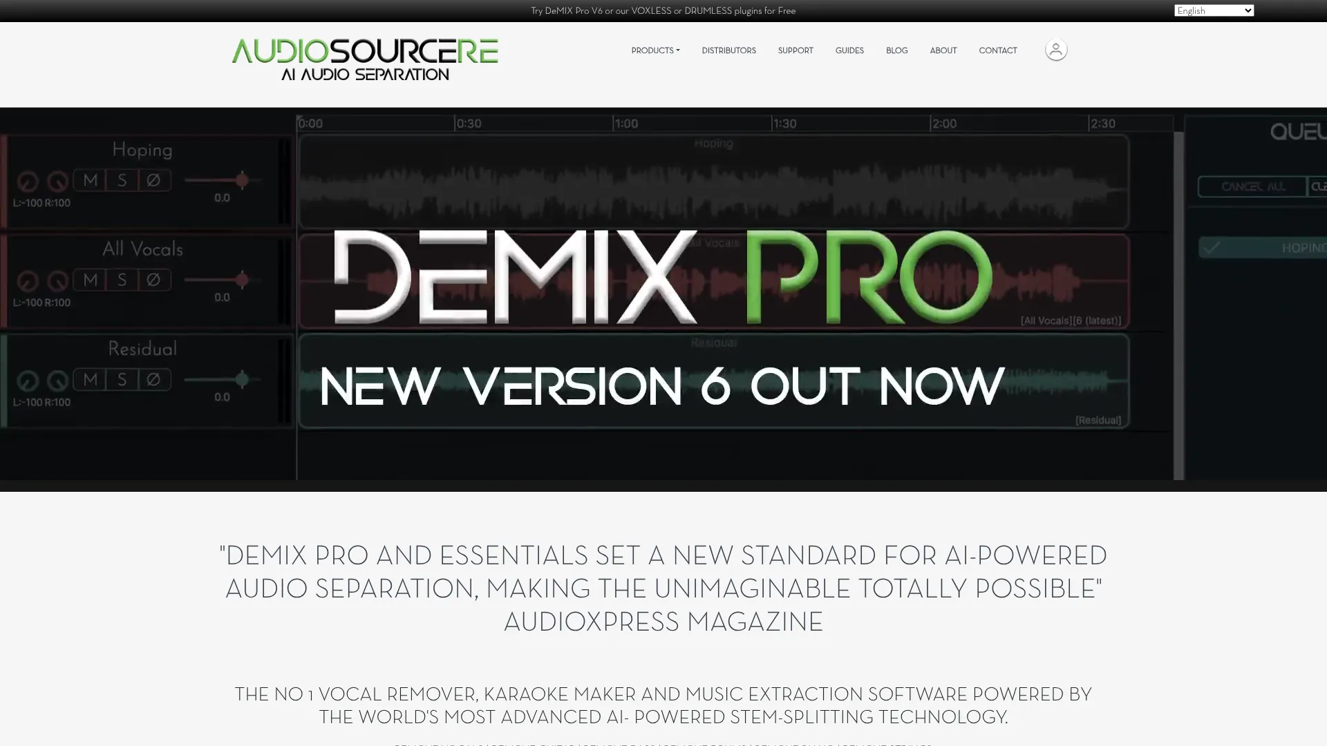 AudioSourceRE DeMIX | i10X