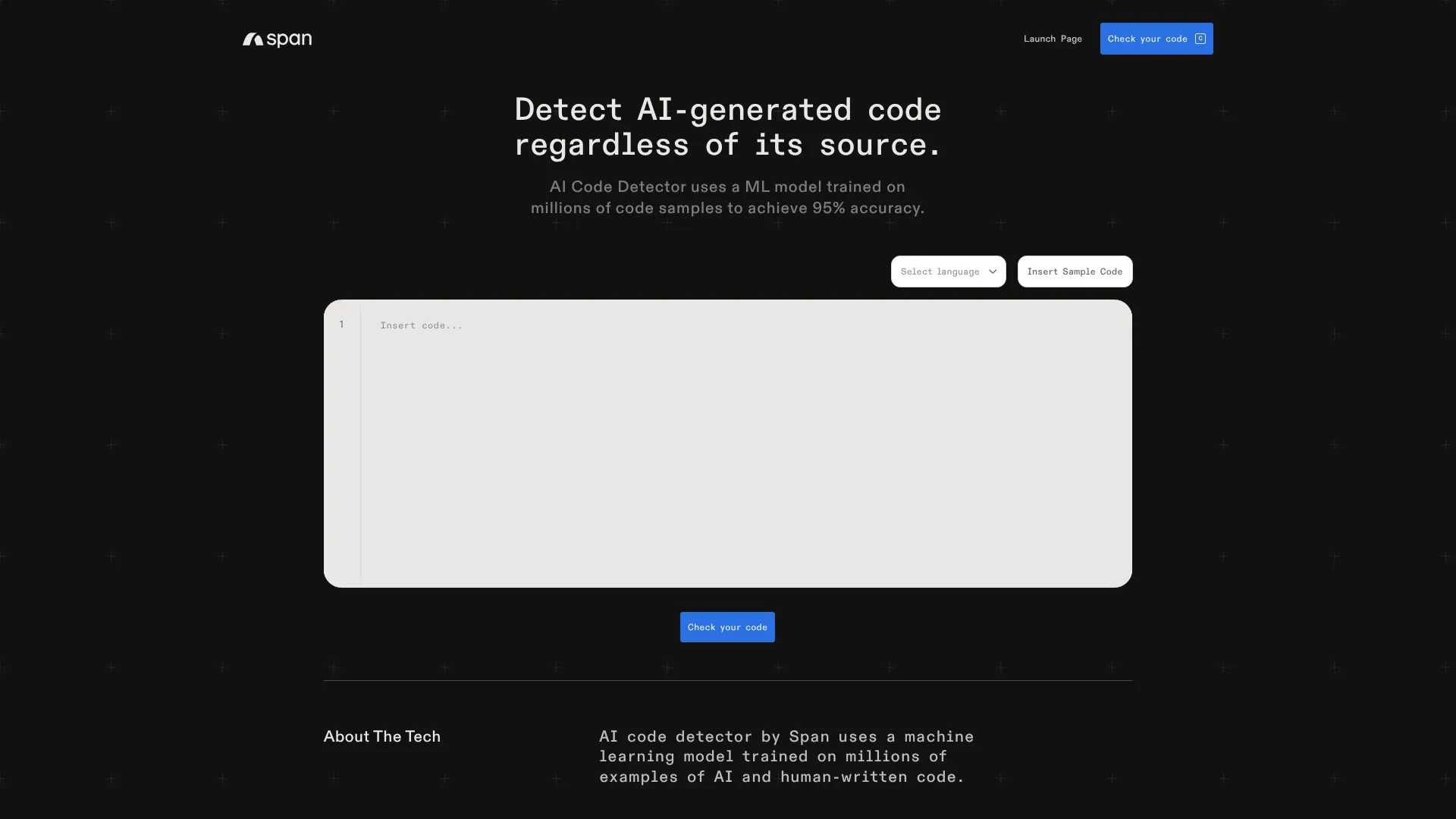 Span Code Detector | i10X