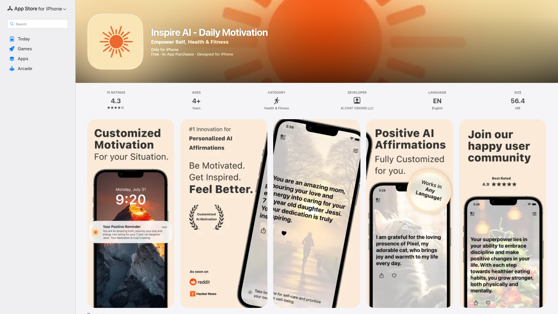 Inspire AI - Daily Motivation | i10X