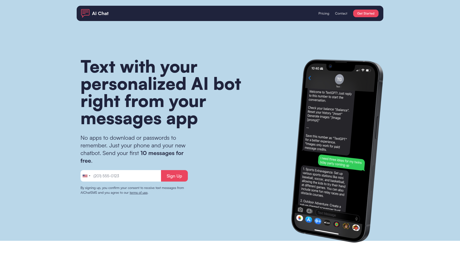 AI Chat | i10X