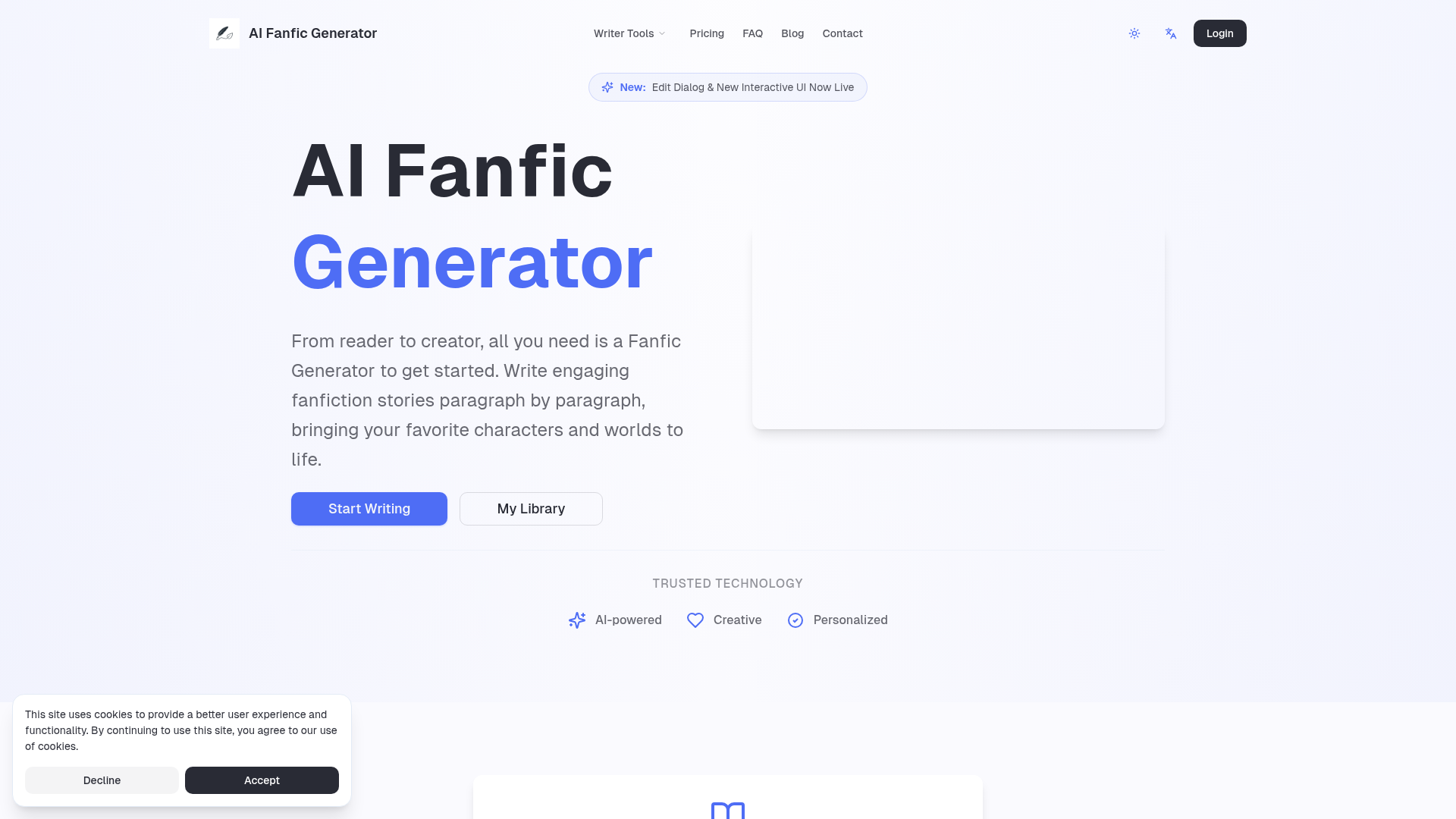 fanfic generator | i10X