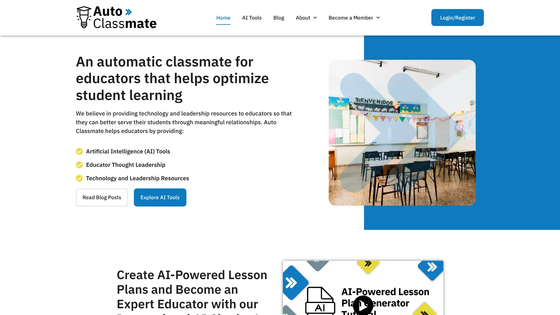 AI-Powered Lesson Plan Generator (Auto Classmate) | i10X