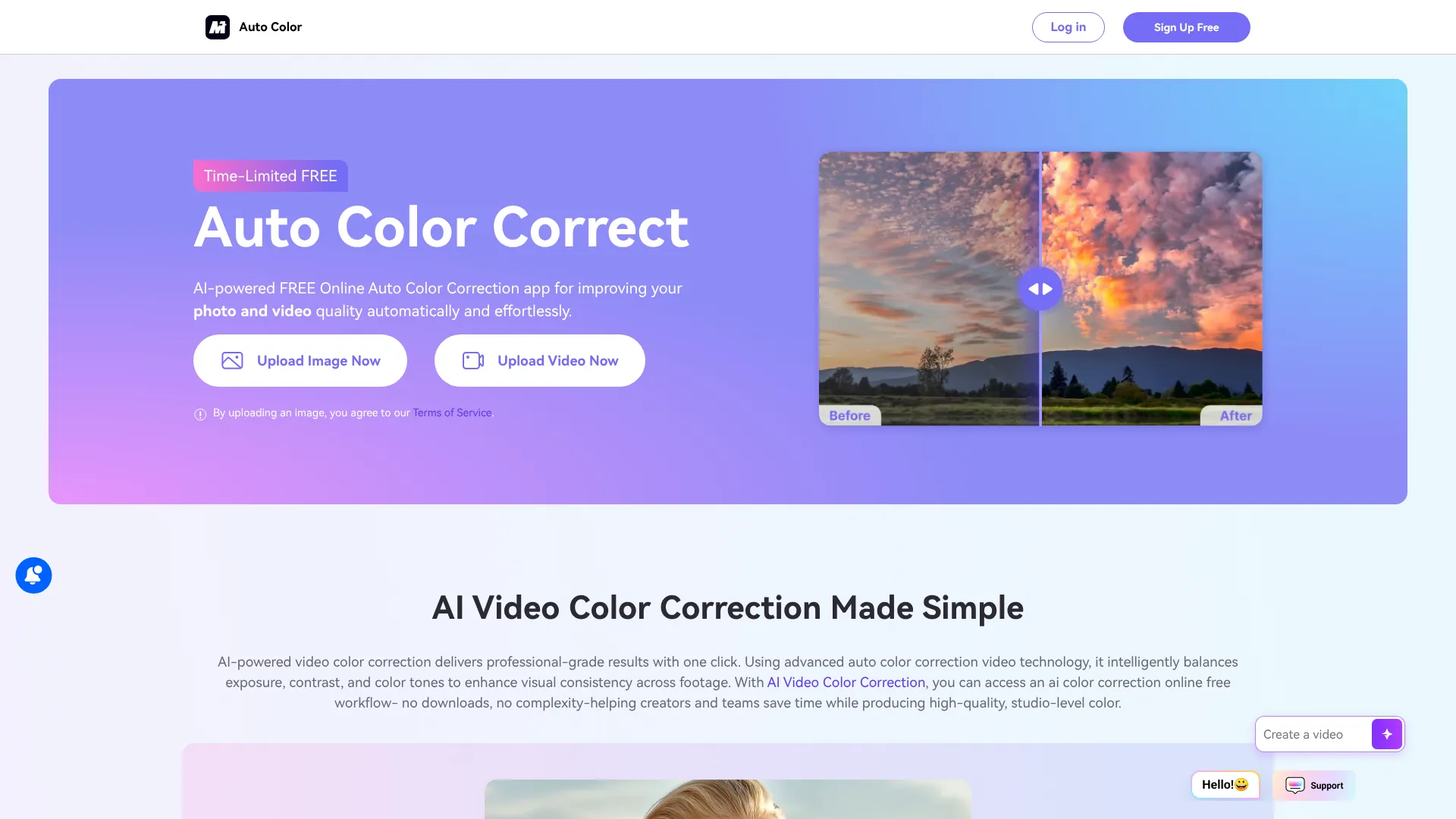 Auto Color Correct — Media.io | i10X