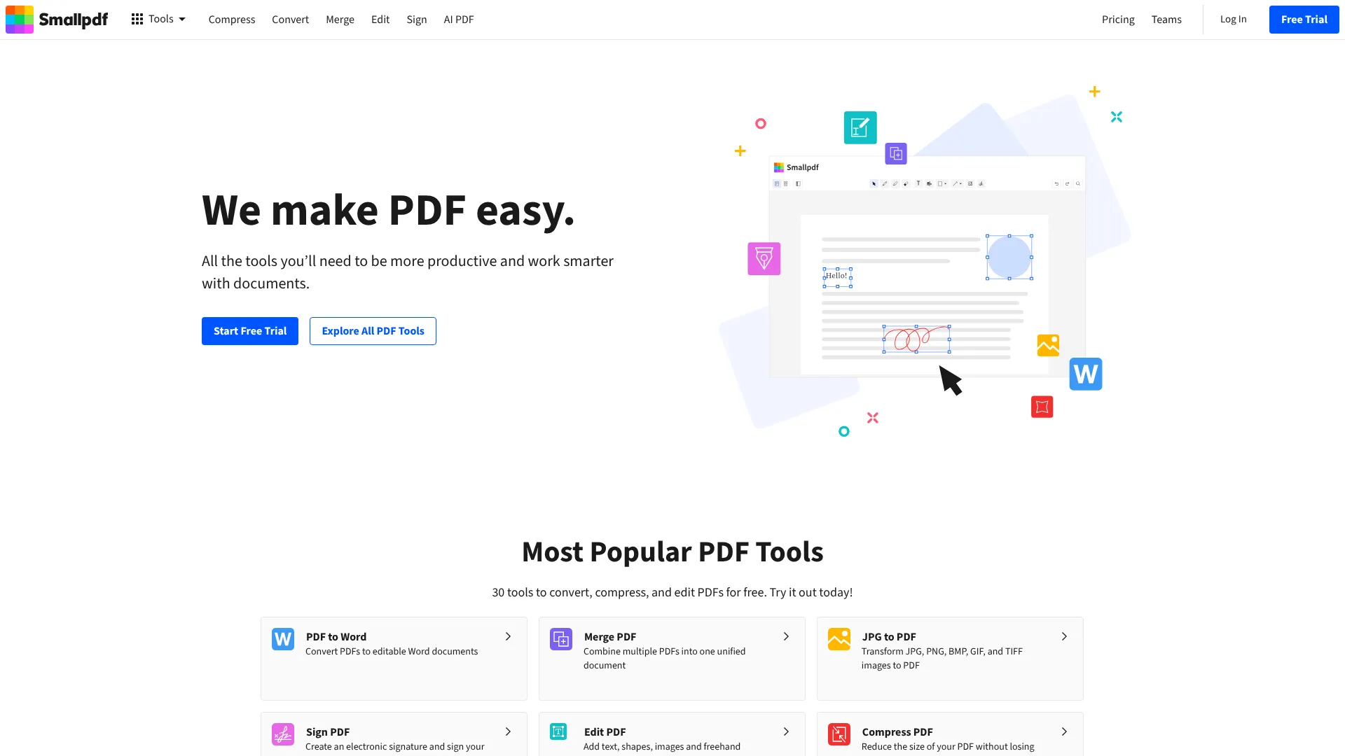 Smallpdf | i10X