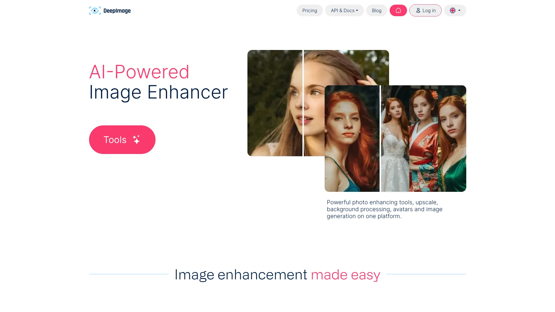 AI-Powered Image Enhancer | i10X