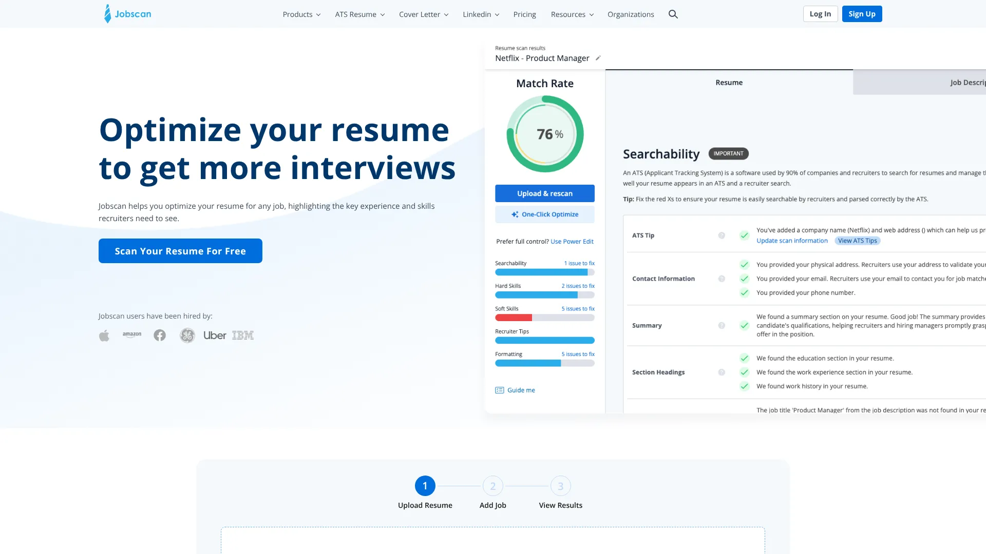 Jobscan | i10X